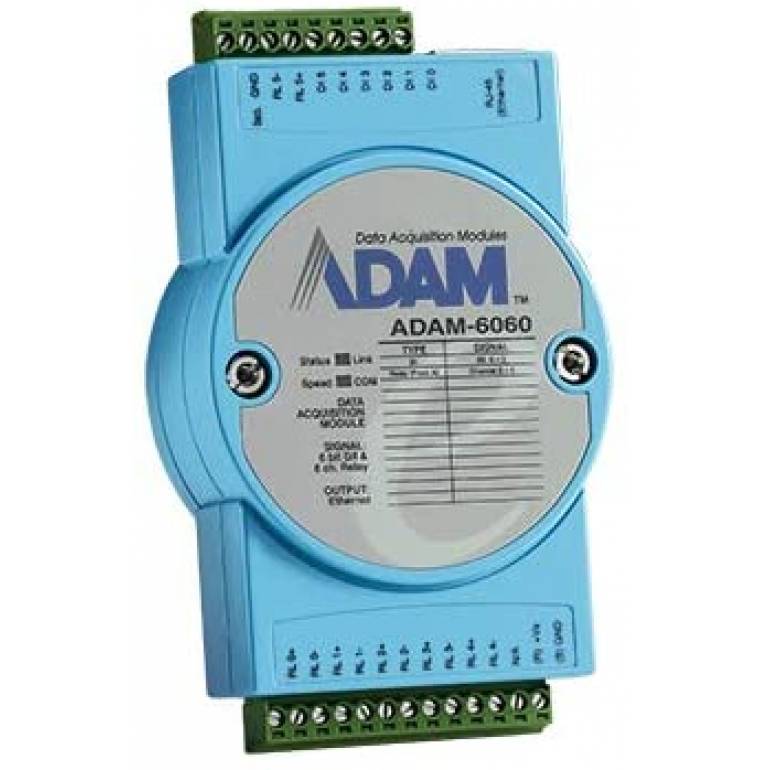 ADAM-6060, 6 Relay Output/6 DI Module Advantech